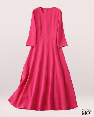Queen Letizia Inspired Pink Dress