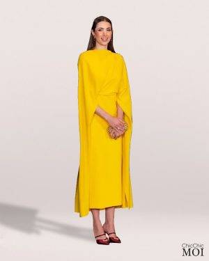 Princess Rajwa Al Saif Yellow Dress